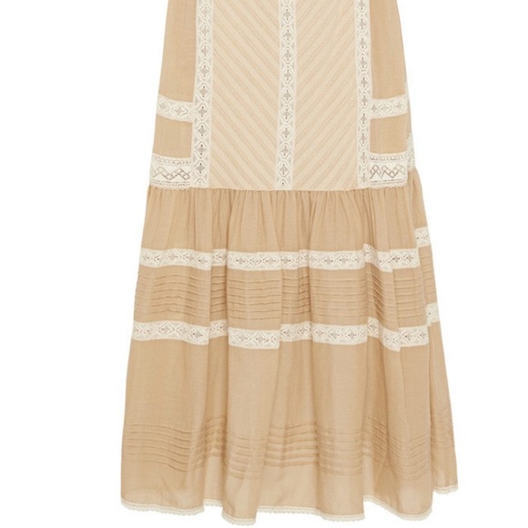 Spell Cinder Midi Dress in Nude - Picture 7 of 16